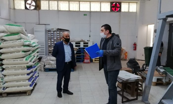 Sanayi kuruluşlarında Covid-19 önlemleri denetlendi