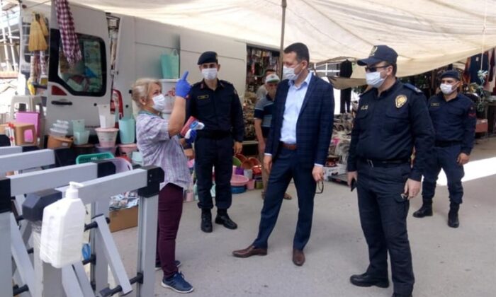 Kaymakamdan halk pazarı denetimi