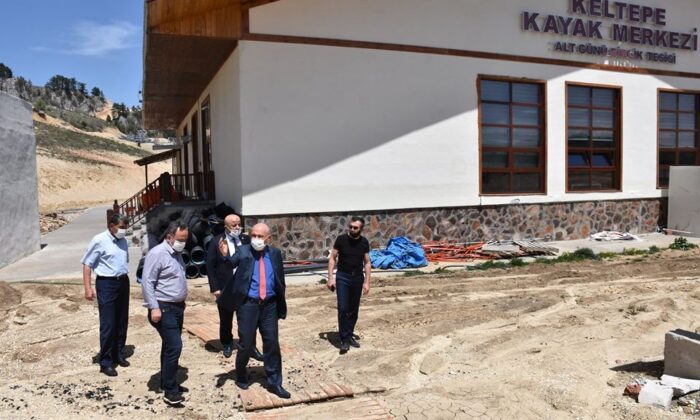 Keltepe Kayak Merkezi’nde çalışmalar sürüyor