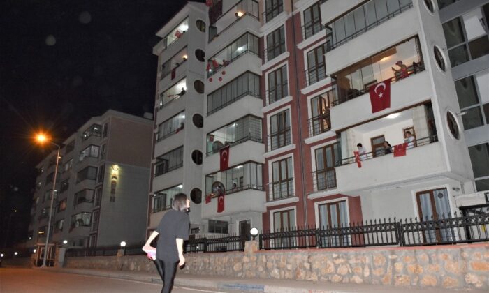 Vatandaşlar hem spor yaptı hem de doyasıya eğlendi