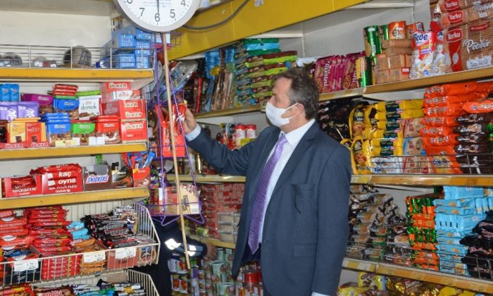 Zabıta ekiplerinden bakkal ve market denetimi