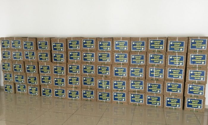 Ziraat mühendislerinden gıda yardımı