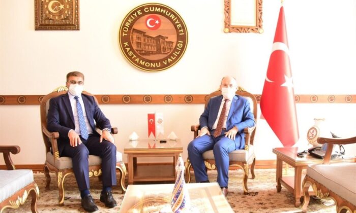 Karabük valisinden Kastamonu’da ziyaretler