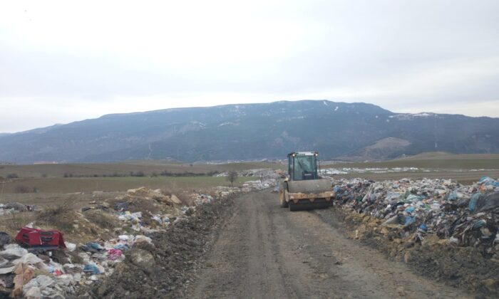 Safranbolu’da Çöp Dökme Sahasına Düzenleme Yapıldı