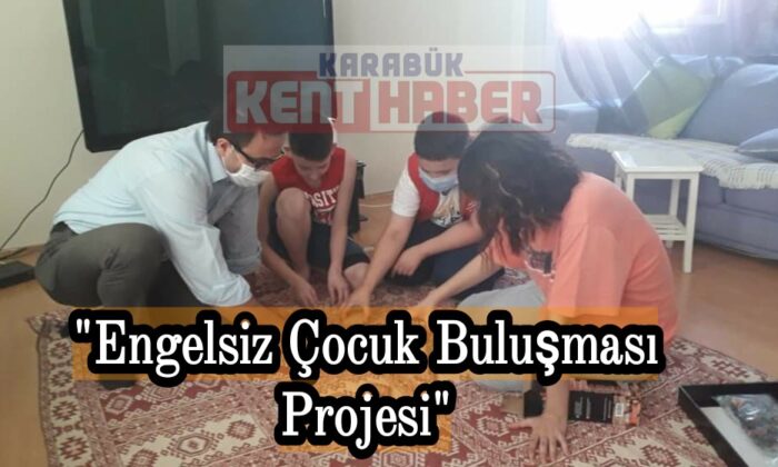 Engelsiz Çocuk Buluşması Projesi kapsamında engeli olan çocuklarımız, evlerinde ziyaret edildi.