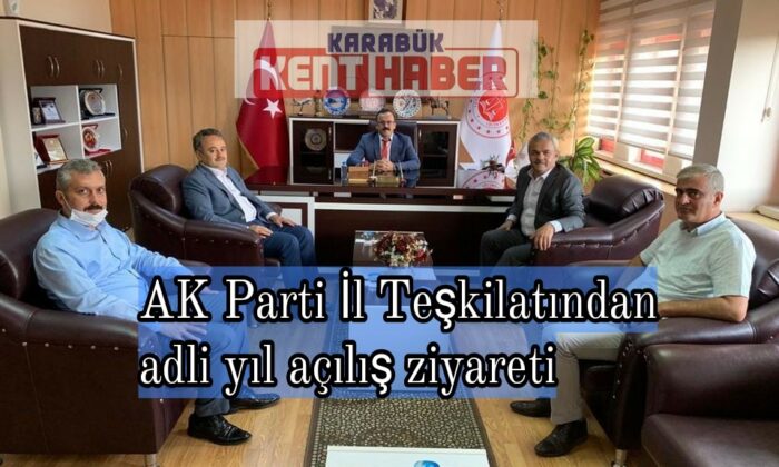 AK Parti İl Teşkilatından adli yıl açılış ziyareti