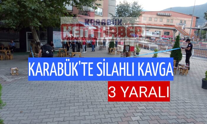 Karabük’te silahlı kavga: 3 yaralı