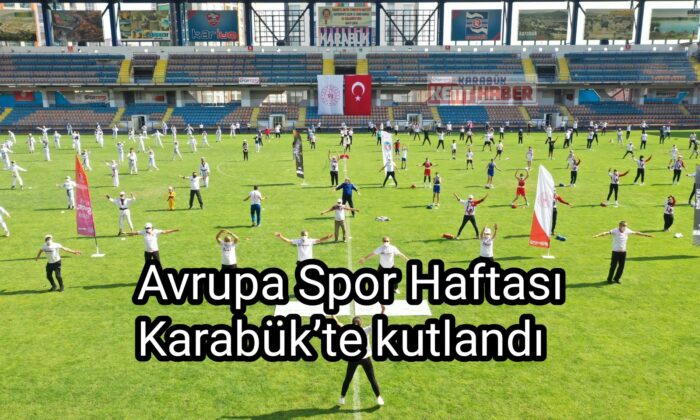 Avrupa Spor Haftası Karabük’te kutlandı
