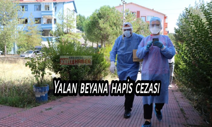 Yalan Beyana Hapis Cezası