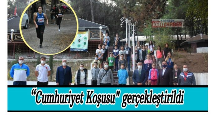 Karabük’te“Cumhuriyet Koşusu” gerçekleştirildi