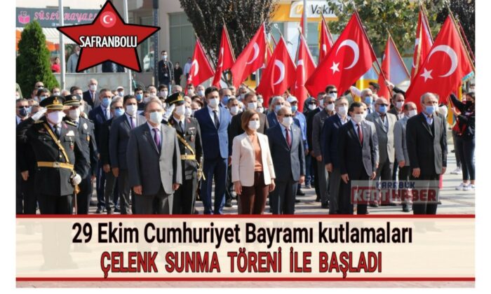 Safranbolu’da Cumhuriyet Bayramı kutlamaları başladı