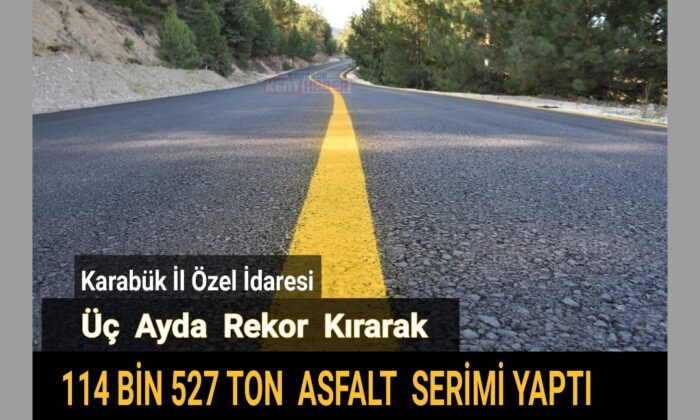 Karabük Özel İdare hedeflerini aştı