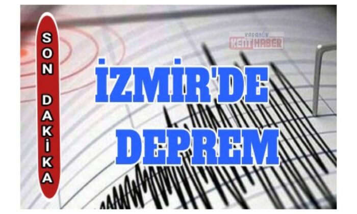 İzmir’de 6,6 büyüklüğünde deprem meydana geldi