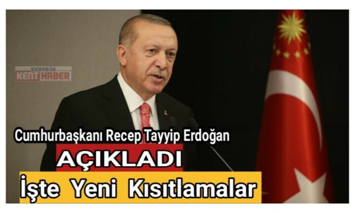 Cumhurbaşkanı Recep Tayyip Erdoğan açıkladı!