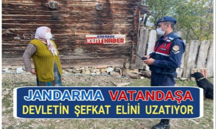 Jandarma Vatandaşa Devletin Şefkat Elini Uzatıyor