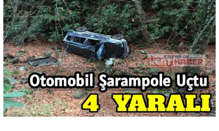 Karabük’te trafik kazası: 4 yaralı