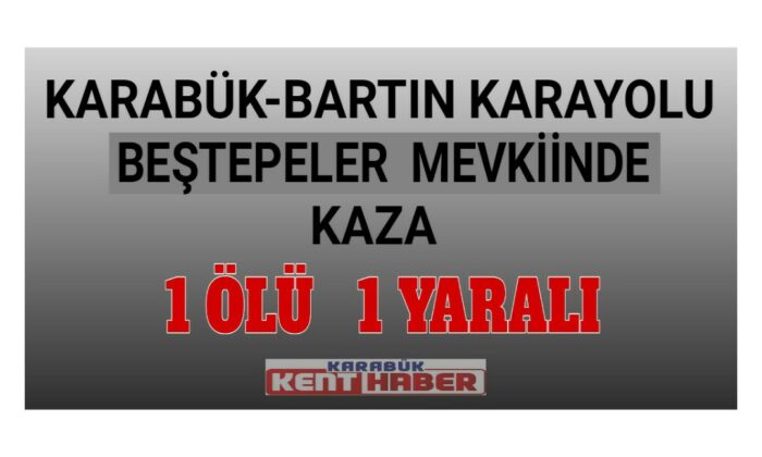 Kontrolden çıkan otomobil takla attı: 1 ölü, 1 yaralı