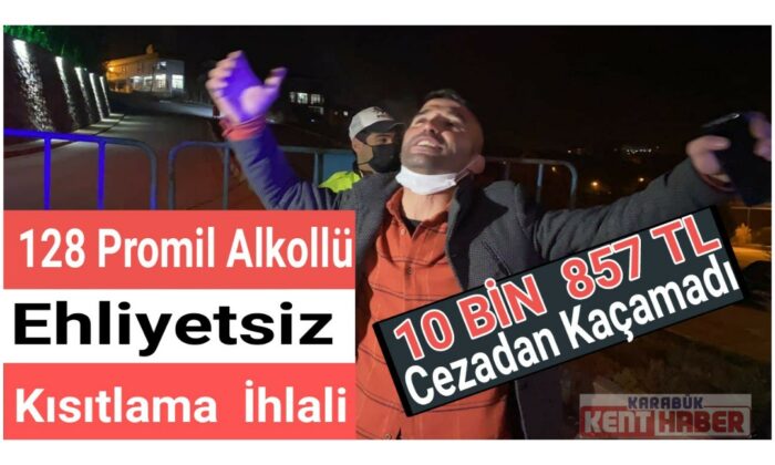 Ceza yiyen alkollü sürücü, ‘herkes yanlışını bilecek’ dedi, türkü söyleyip oynadı