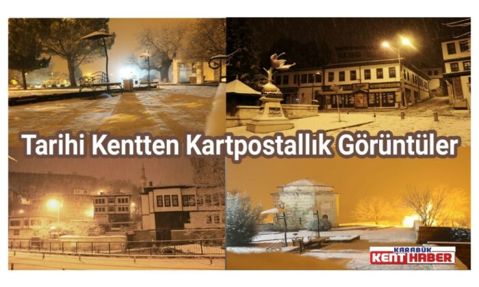 Tarihi Kent Safranbolu’dan Kartpostallık görüntüler