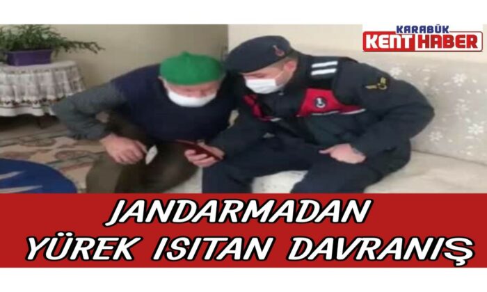Jandarmadan yürek ısıtan davranış