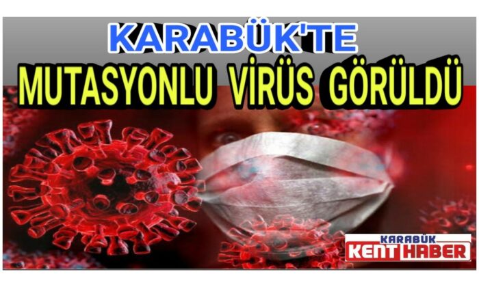 Karabük’te mutasyonlu virüs görüldü