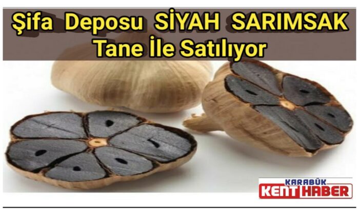 Şifa deposu siyah sarımsak tane ile satılıyor