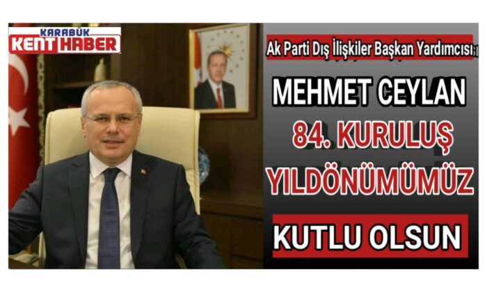 Mehmet CEYLAN’dan 3 Nisan mesajı