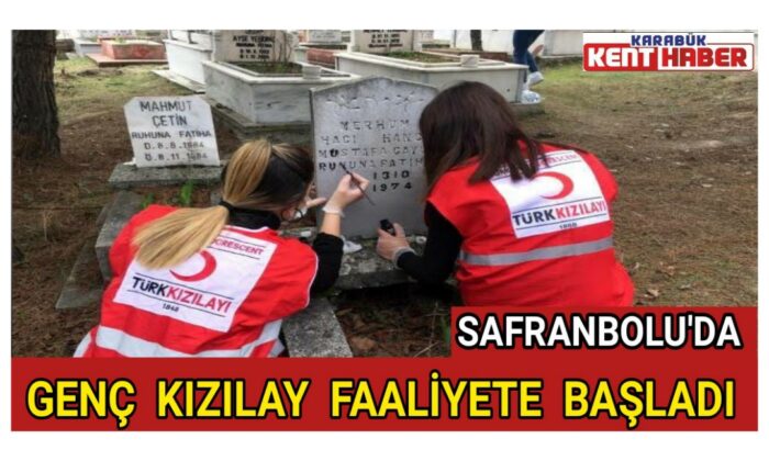 Safranbolu’da Genç Kızılay faaliyete başladı