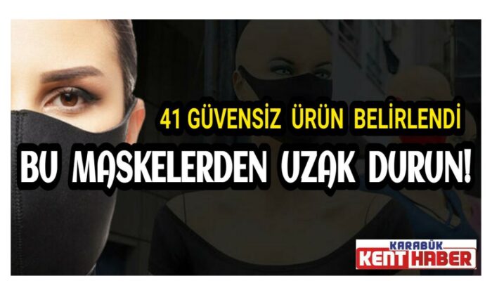 Bu maskelerden uzak durun!