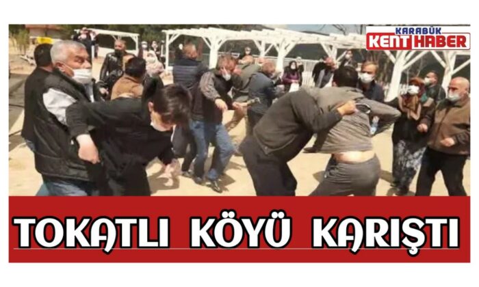 Köylüler ile muhtar tekme tokat kavga etti