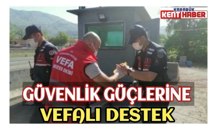 Güvenlik Güçlerine Vefalı Destek