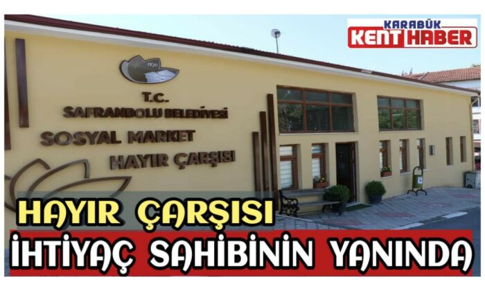 Hayır çarşısı ihtiyaç sahibinin yanında