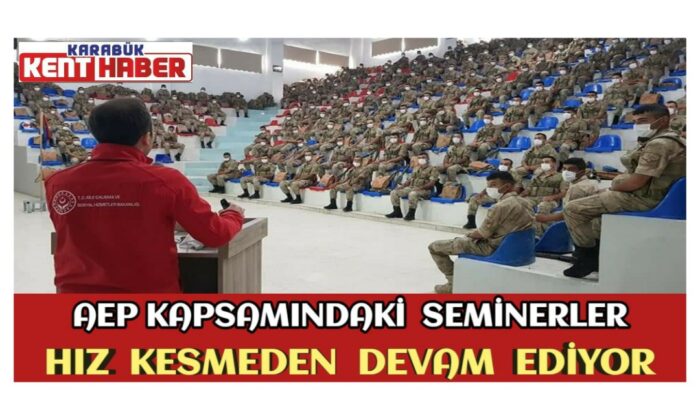 AEP Kapsamındaki Seminerlerimiz Hız Kesmeden Devam Ediyor