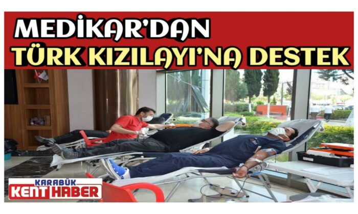 MEDİKAR’DAN TÜRK KIZILAYI’NA DESTEK!