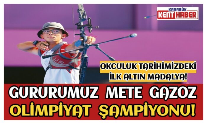 Milli okçu Mete Gazoz tarihimizde ilki başardı! 