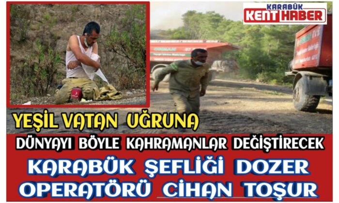 YARASINI SARIP, GÖREVİNE DEVAM ETTİ