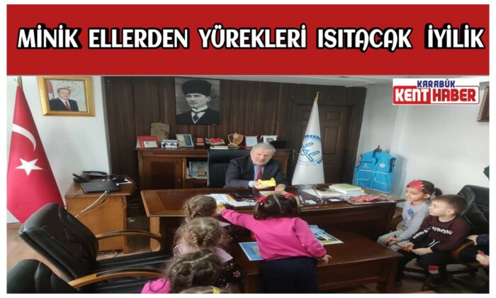 Minik Ellerden Yürekleri Isıtacak  İyilik