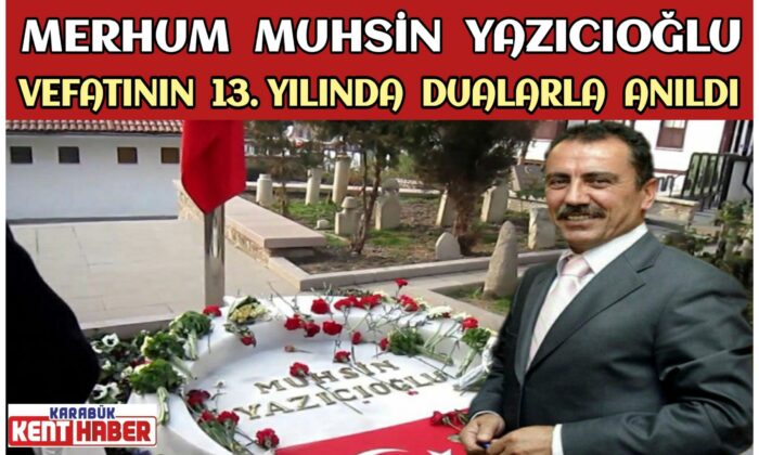 Muhsin Yazıcıoğlu, kabri başında anıldı