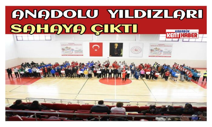 Anadolu Yıldızları Sahaya Çıktı
