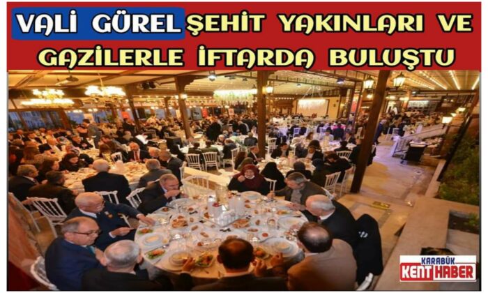 Vali GÜREL;”Bu Vatan Size Minnettar”
