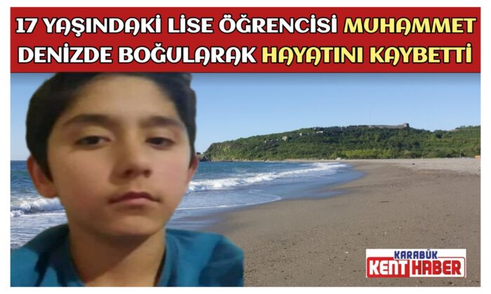 17 Yaşındaki Genç Denizde Boğularak Hayatını Kaybetti