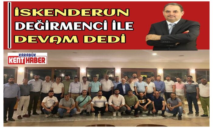 İSKENDERUN DEĞİRMENCİ İLE DEVAM DEDİ