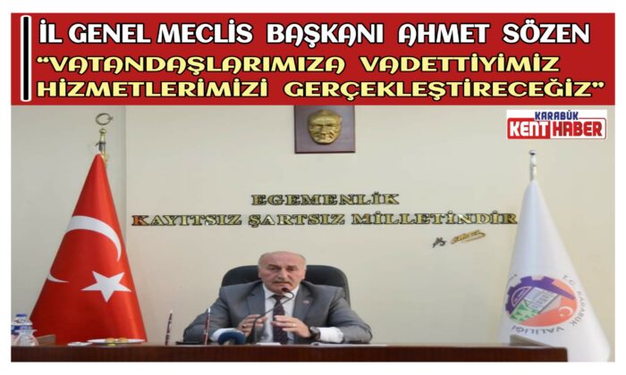 SÖZEN;“Vatandaşlarımıza Vadettiğimiz Hizmetlerimizi Gerçekleştireceğiz”