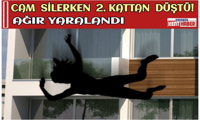 Karabük’te balkondan düşen kadın ağır yaralandı