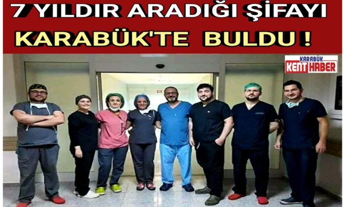 7 YILDIR ARADIĞI ŞİFAYI<br>KARABÜK’TE BULDU !