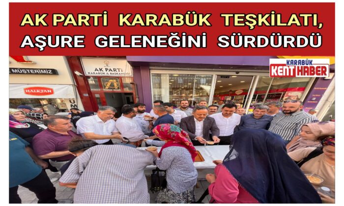 AK Parti Karabük teşkilatı, aşure geleneğini sürdürdü