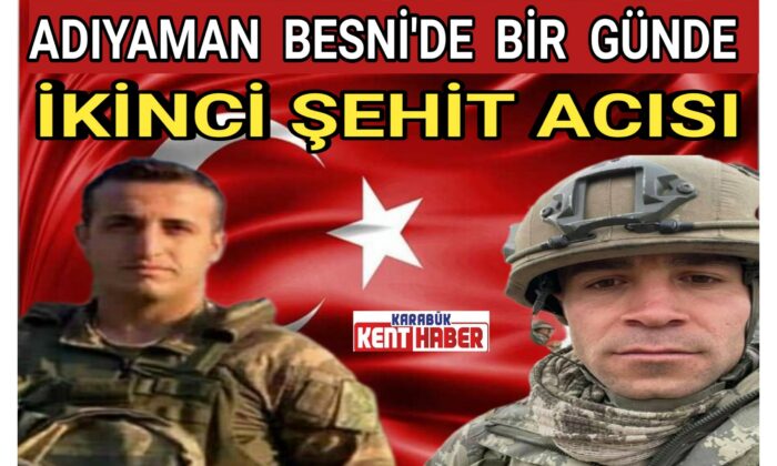 Adıyaman’a 2 Şehit Ateşi Düştü