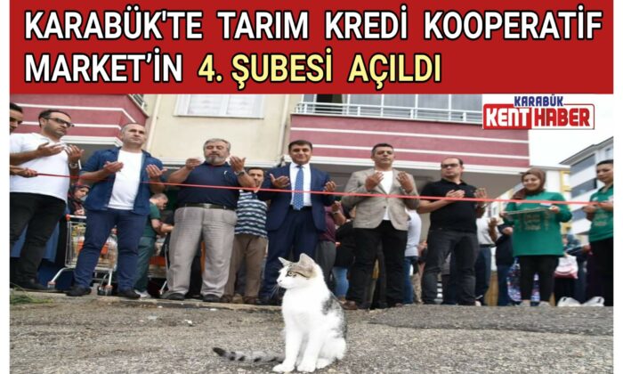 Tarım Kredi Kooperatif Market’in 4. Şubesi Açıldı