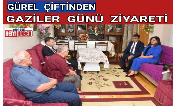 Gürel Çiftinden Gaziler Günü Ziyareti