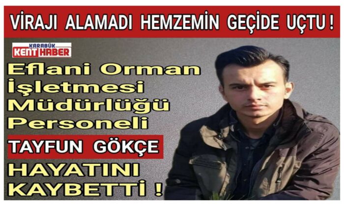 VİRAJI ALAMADI HEMZEMİN GEÇİDE UÇTU